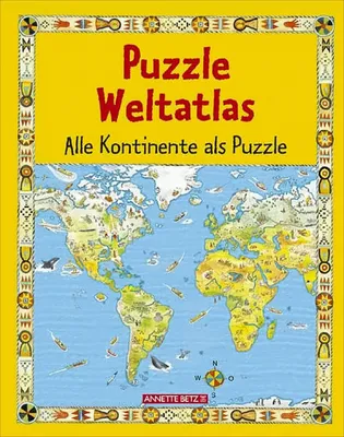 Produktbild von Puzzle Weltatlas: Alle Kontinente als Puzzle