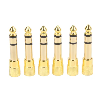 Zdjęcie produktu dla Adapter słuchawkowy, konwerter audio jack, adapter stereo, adapter miksera, adapter przetwornika gitarowego, adapter mikrofonu
