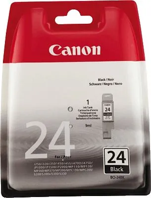 Produktbild von Canon Cartridge BCI-24 Black, Original, Tintenstrahldrucker
