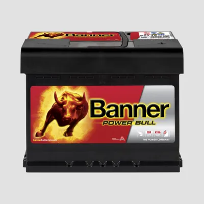 Produktbild von Banner P6219 Power Bull 12V 62Ah 550A Autobatterie