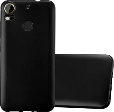 Produktbild von Cadorabo Schutzhülle für HTC Desire 10 PRO Hülle in Schwarz Handyhülle TPU Silikon Etui Cover Case