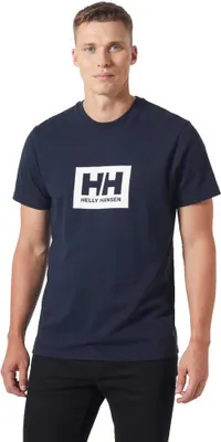 Produktbild von Helly Hansen Box T 2.0 Kurzarm-t-shirt Blau XL Mann Blau XL