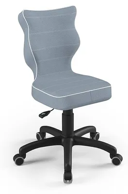 Zdjęcie produktu dla KRZESŁO DO ROŚCIU DZIECI, ERGONOMICZNE KRZESŁO DO BIURKA, DLA OSOB o WZROŚCIE 133-159 CM, MODEL PETIT SCHWARZ JASMINE 06