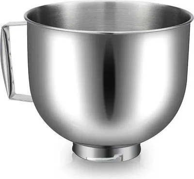 Obrázek produktu pro Nerezová mísa s rukojetí, vhodná pro kuchyňské mixéry, nahrazuje mixovací nádobu, lze mýt v myčce.