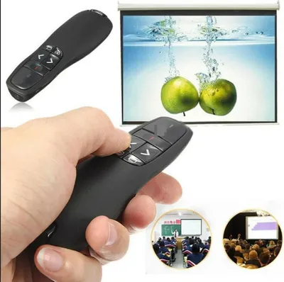 Image de Presenter, télécommande de présentation sans fil, pointeur PPT, USB 2,4 GHz Presenter (pour Windows/Mac OS/Linux/Android)
