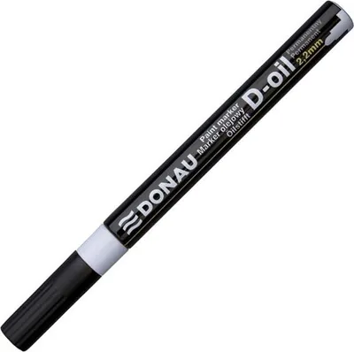 Obrázek produktu pro Lakový popisovač Donau - hrot 2,2 mm, bílý