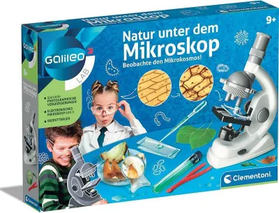 Produktbild von Clementoni 69804 Galileo - Natur unter dem Mikroskop