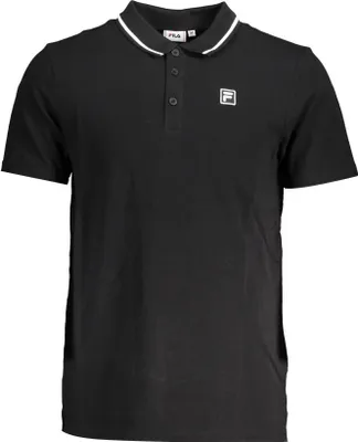 Produktbild von Fila Herren POLOSHIRT Schwarz FAM0319_15CB35F_NERO80010 : Größe - M Größe: M