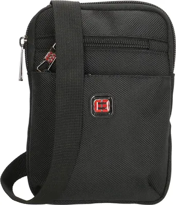 Produktbild von kleine flache Handytasche zum Umhängen mit Fächer