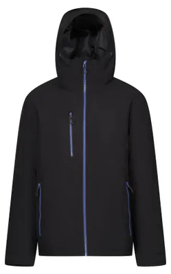 Image de Regatta - Veste « Navigate » imperméable pour homme FK3254 (XL) (noir/bleu roi)