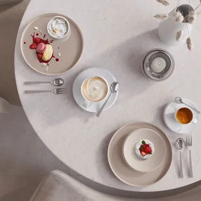 Immagine prodotto di Multipack Villeroy & Boch NewMoon piattino moka/espresso - 6 pezzi