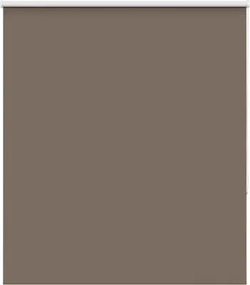 Zdjęcie produktu dla vidaXL Roleta zaciemniająca kawowy brąz 130x150 cm szerokość tkaniny 126,6 cm