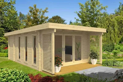 Produktbild von Lasita Maja Gartenhaus Exeter 1 ISO