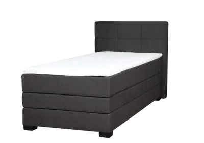 Produktbild von -Boxspring Bett Hotel Betten 90x200cm Komplett Bettkasten inkls. Topper Matratze