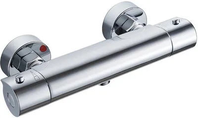Zdjęcie produktu dla Umywalkowa bateria termostatyczna Unyqoos® z automatyczną regulacją temperatury, blokadą bezpieczeństwa 38 °C, wykonana z mosiądzu 59 z powłoką PVD, gwint G 0,5 cala, wysokość 150 mm