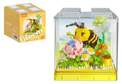 Immagine prodotto di Kit di costruzione mini KOCO, ape, plastica, 668 pezzi, confezionato in una scatola di 11x12x11 cm