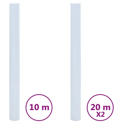 Productafbeelding van Raamfolie, 3 stuks, mat, transparant, wit, PVC