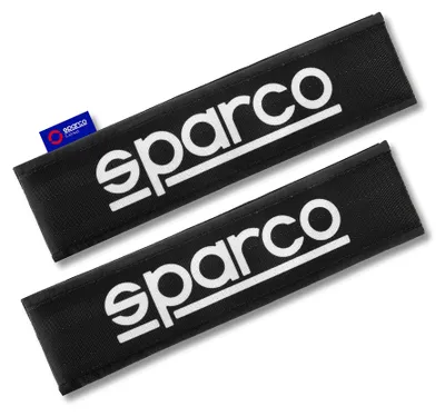 Image de Coussin de ceinture SPARCO SPC1209BK 24 cm x 6,5 cm en polyester