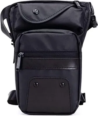 Image de Sac banane de moto noir