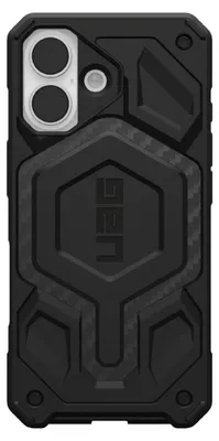 Imagen del producto de Funda Urban Armor Gear Monarch Pro, para Apple iPhone 17, 16 cm (6.3"), color negro y gris oscuro