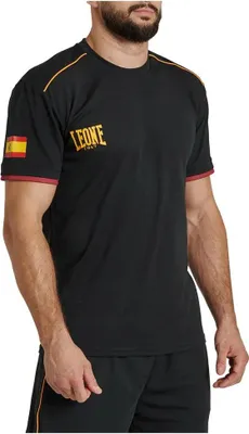 Productafbeelding van Leone1947 Spanje, T-shirt met korte mouwen, zwart, maat M, voor heren, kleur zwart, maat M