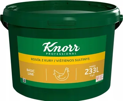 Obrázok produktu pre Knorr 1-2-3 kuracia základná polievka 3,5 kg
