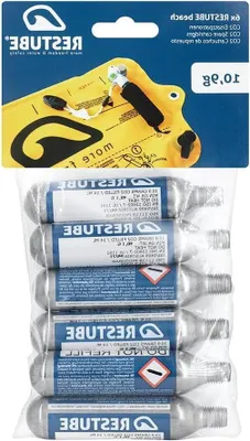 Productafbeelding van CO2 Cartridges - Vervangpatronen Gasflesjes - Water Veiligheid - Herbruikbaar - 10.8g - Niet gespecificeerd