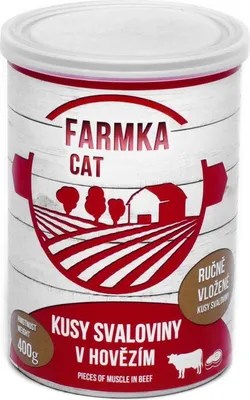Obrázek produktu pro FARMKA CAT se svalovinou 400 g