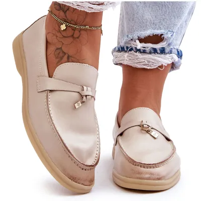 Produktbild von Damen Klassische Mokassins Beige Cortez 37