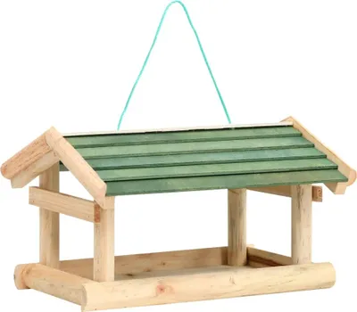 Produktbild von Vogelfutterhaus Massivholz 35x29,5x21 cm