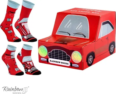 Obrázok produktu pre Ponožky do auta pre rodičov a deti Ponožky do auta pre rodičov a deti EU 24-29 a EU 41-46