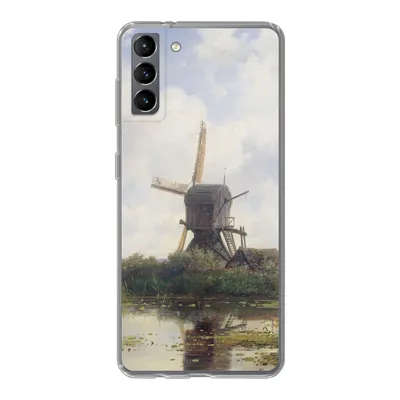 Produktbild von MuchoWow® Handyhülle Schutzhülle Hülle für Samsung Galaxy S21 Plus Malerei - Mühle - Alte Meister Silikon Softcase Handy Hülle - Handy-Tasche