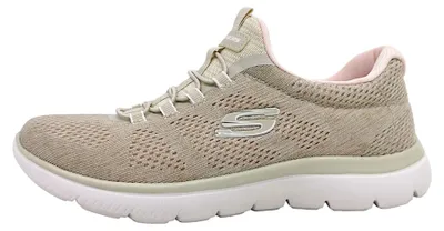 Immagine prodotto di Skechers Summits - Scarpe sportive da donna, modello Fun Flare, colore beige, ideali per l'allenamento