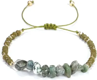 Produktbild von BI-28255 Damenarmband in Grün – Hochwertiger Schmuck KP28255