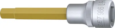 Image de Embout de tournevis à six pans creux 1/2" 9 x 100 mm Hazet | 4000896232581