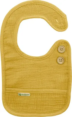 Produktbild von Smikkels Baumwoll-Lätzchen S gelb - Babytextilien