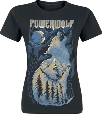 Produktbild von Powerwolf T-Shirt Damen Demons Are A Girl's Best Friend schwarz M