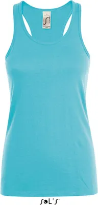 Produktbild von SOLs 01826 | Damen Justin  Tee-Shirt / Halbgekämmte Baumwolle - Farbe: Atoll Blue - Größe: L