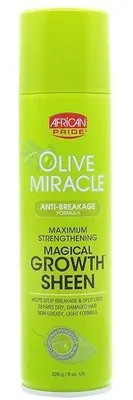 Obrázok produktu pre African Pride Olive Miracle Growth Sheen Spray 236ml
