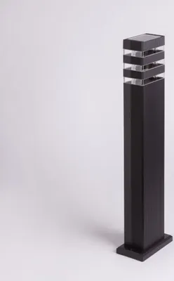 Image de Poteau d'éclairage de jardin 60 cm 1xGU10 IP44 aluminium noir Ecolight EC79421