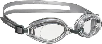 Produktbild von Madwave Predator Schwimmbrille Silber Herren,Damen Silber One Size