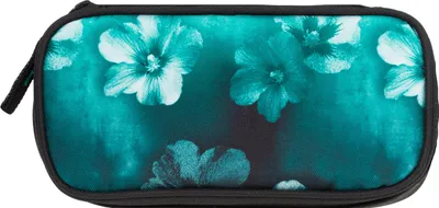 Produktbild von Mäppchen Box Large Elephant Hero Signature Federtasche Federmäppchen Pennal pencil case Mädchen 12803 Flower Türkis-Schwarz Verlauf