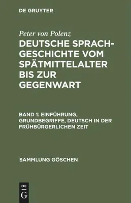 Produktbild von Einführung, Grundbegriffe, Deutsch in der frühbürgerlichen Zeit