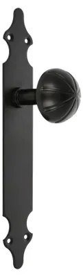 Produktbild von Amig 6133 – Türknauf 18 C/Platte (280 x 45) schwarz