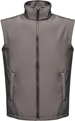 Produktbild von Regatta TRA844 | Herren Ablaze Printable Bodywarmer - Farbe: Seal Grey/Black - Größe: S