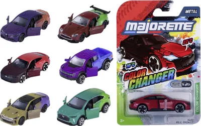 Produktbild von Majorette Color Changers Premium Cars, Fahrzeug-Set, 3 Jahr(e), Metall, Mehrfarbig