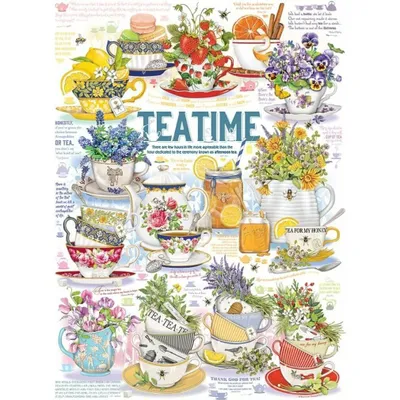 Produktbild von Cobble Hill Tea Time, 1000 Stück(e)