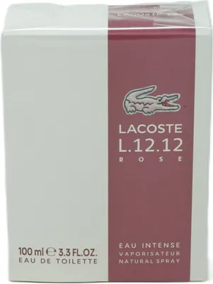 Produktbild von Lacoste L.12.12 Rose Intense  Eau de Toilette 100ml