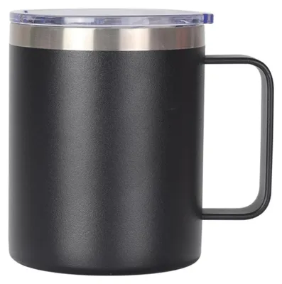 Image de Omgoods - Mug isotherme en acier inoxydable à double paroi, 12 oz