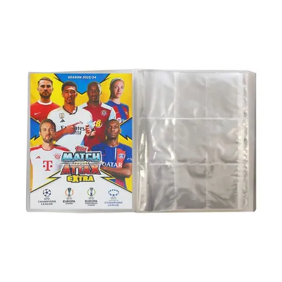 Produktbild von Match Attax Champions League 2023/24 EXTRA - Trading Cards - 1 Leere Sammelmappe